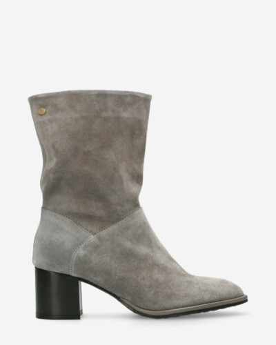 Ankle boot suede grey